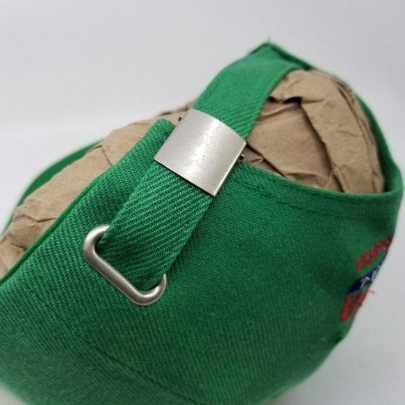 Loteria Nacional Bueno Suerte 38 Millones Strapback Hat Green Spanish Back Logo - Picture 5 of 8